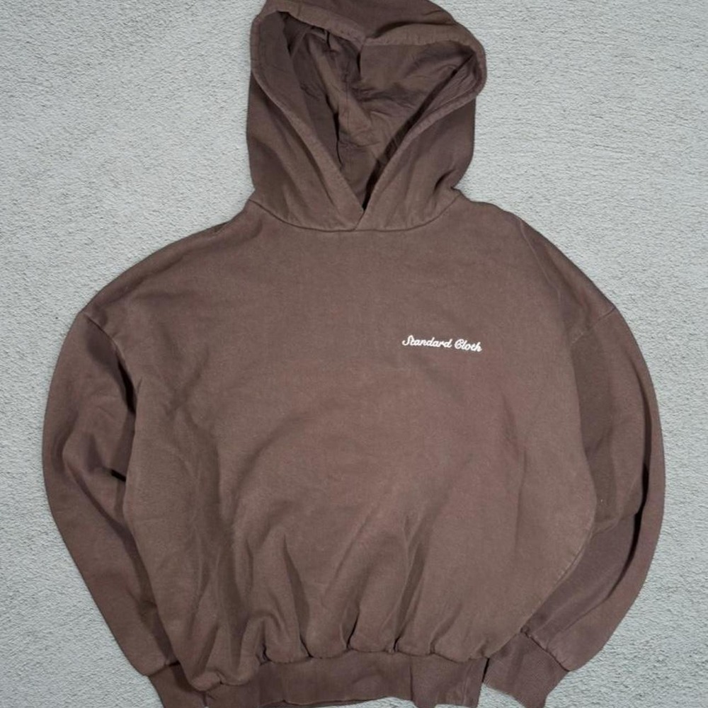 Standard Cloth Brown Hoodie Size M